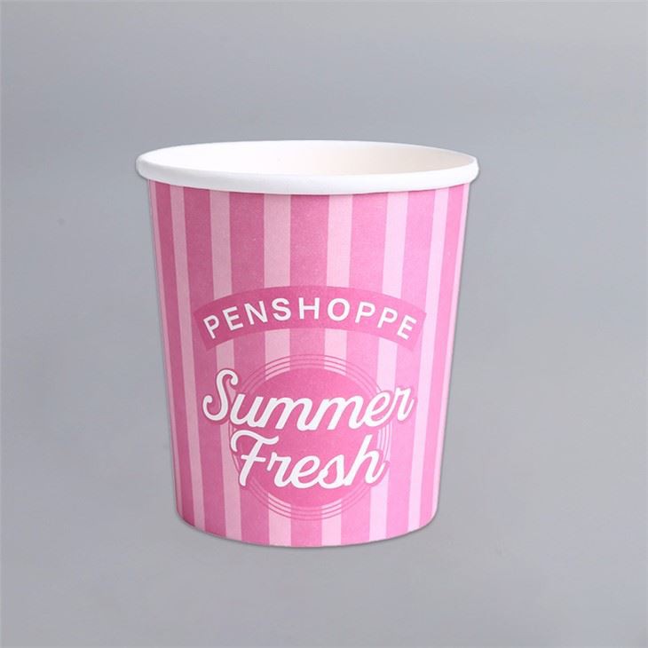 custom printed paper ice cream cup