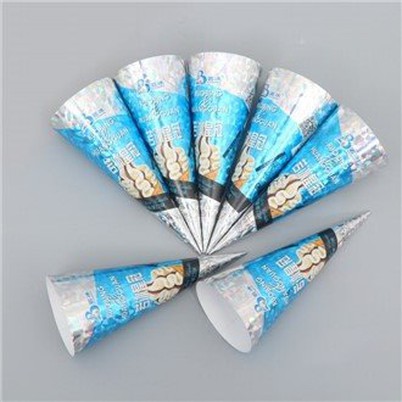 Carta da regalo per maniche a cono gelato