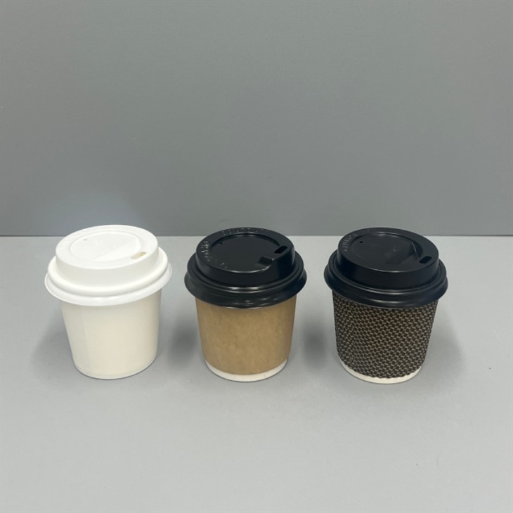 Tazze da caffè in carta a doppia parete da 4 once