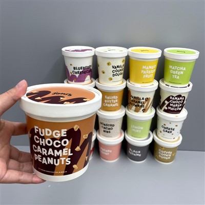 Vasche per gelati da 500 ml